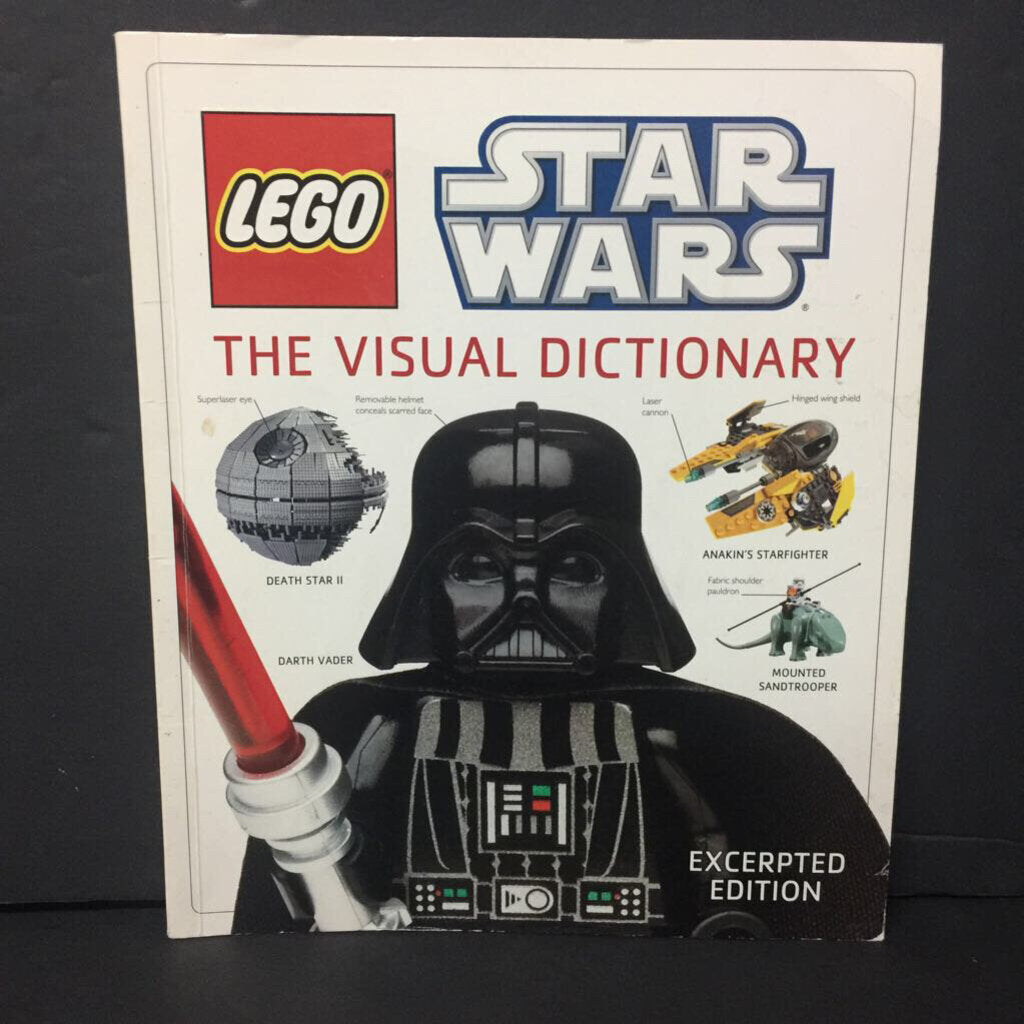 Star Wars: The Visual Dictionary - Excerpted Edition (LEGO Star Wars) -character paperback