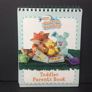 Hooked on Phonics Discover Reading: Toddler Parent's Book -parenting nursery paperback