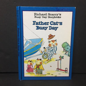 Father Cat's Busy Day (Richard Scarry's Busy Day Storybooks) -hardcover