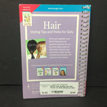 Load image into Gallery viewer, Hair Styling Tips and Tricks for Girls (American Girl) -activity paperback
