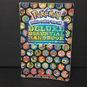 Pokemon Deluxe Essential Handbook -character strategy paperback