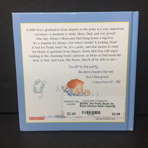 The Potty Book for Boys (Alyssa Satin Capucili) (Potty) -hardcover