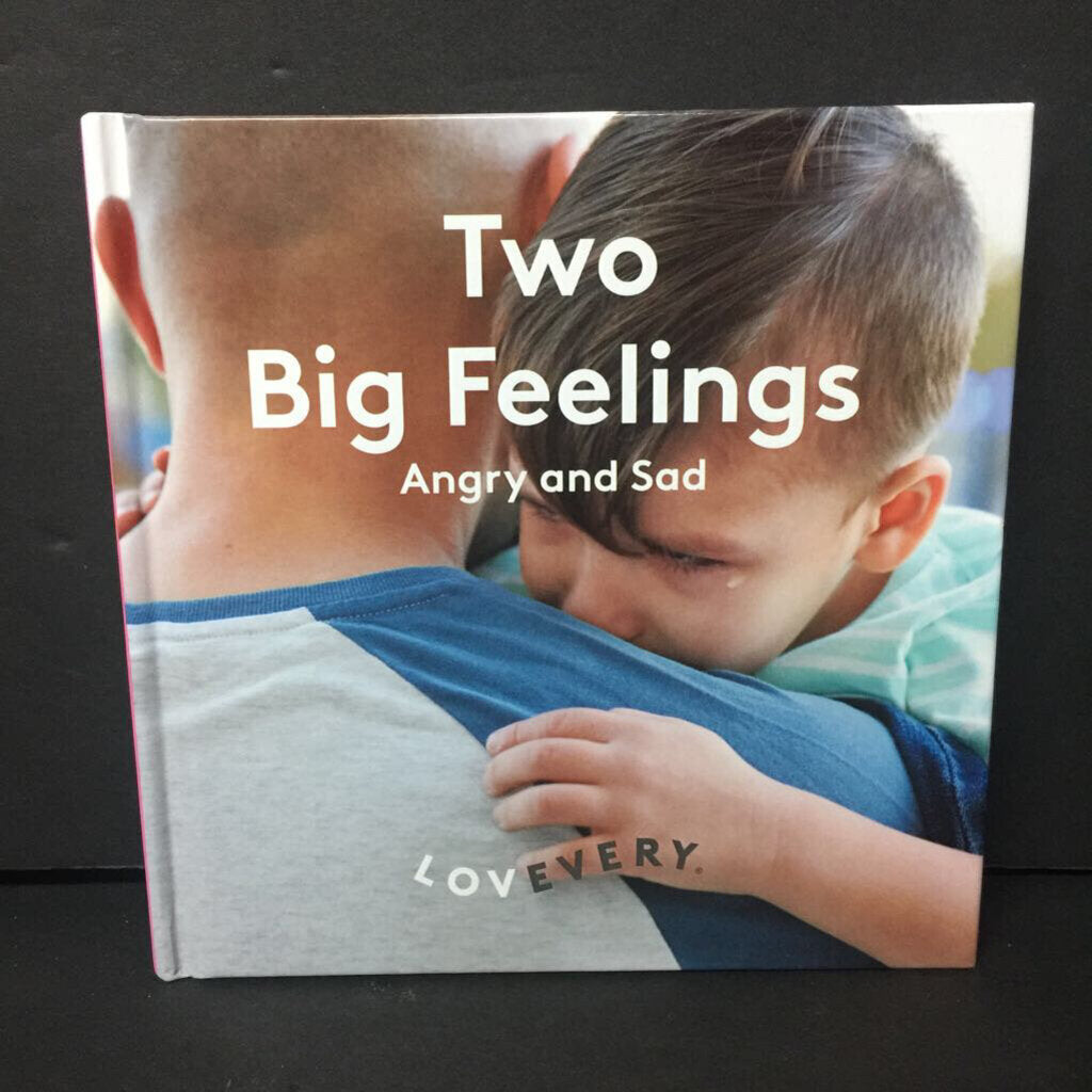 Two Big Feelings: Angry and Sad (Lovevery) (Marta Drew) -hardcover