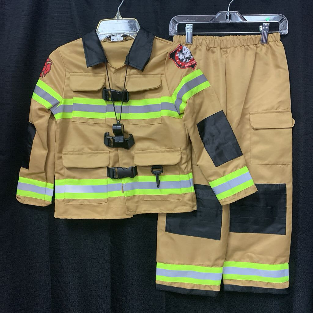 3pc Fireman Costume