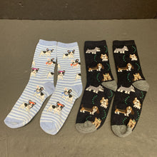 Load image into Gallery viewer, 2pk Girls Dog Socks

