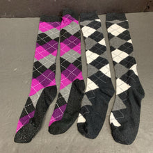 Load image into Gallery viewer, 2pk Girls Argyle Socks
