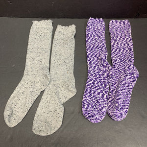 2pk Girls Socks