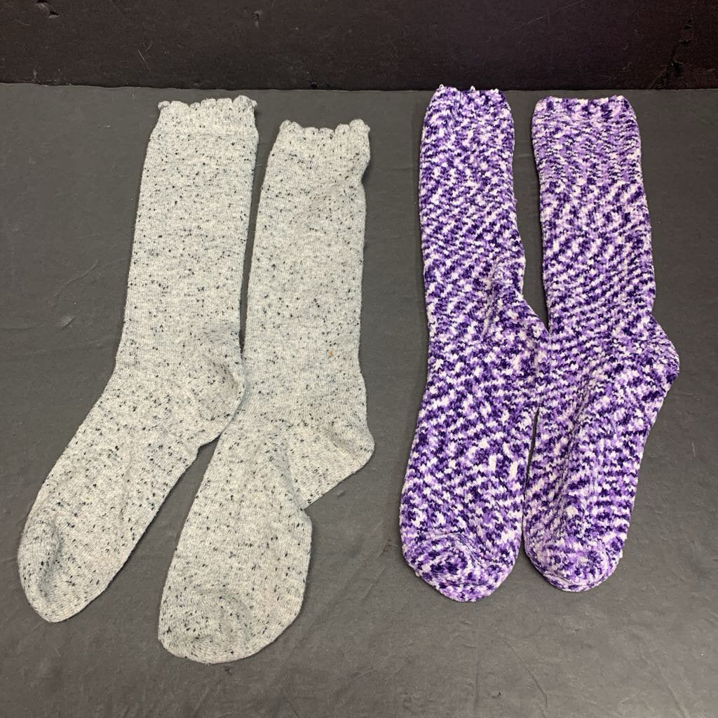 2pk Girls Socks