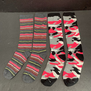 2pk Girls Socks