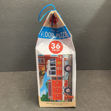 Load image into Gallery viewer, 36pc Firetruck Floor Puzzle
