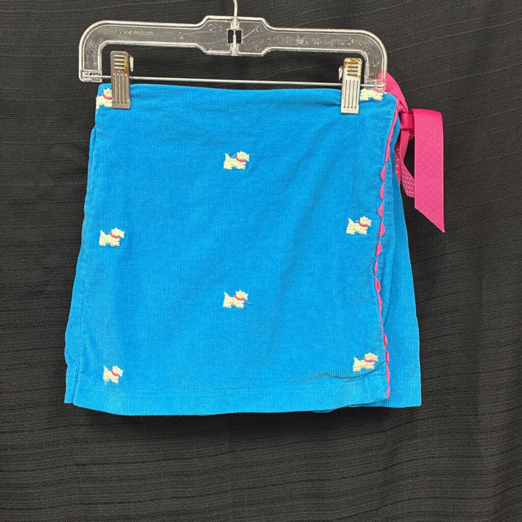 girls rags land blu corduroy skirt