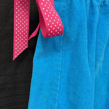 Load image into Gallery viewer, girls rags land blu corduroy skirt
