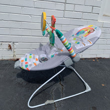 Load image into Gallery viewer, Playful Paradise Vibrating Bouncer Seat Battery Operated
