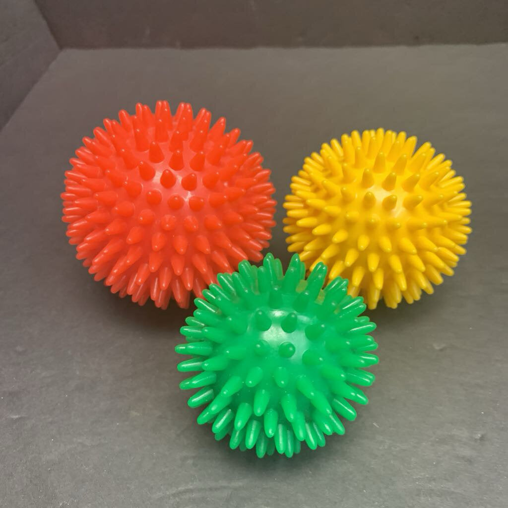 3pk Sensory Spiky Balls