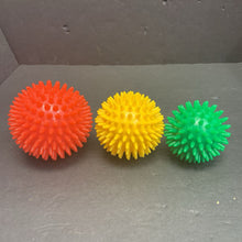 Load image into Gallery viewer, 3pk Sensory Spiky Balls

