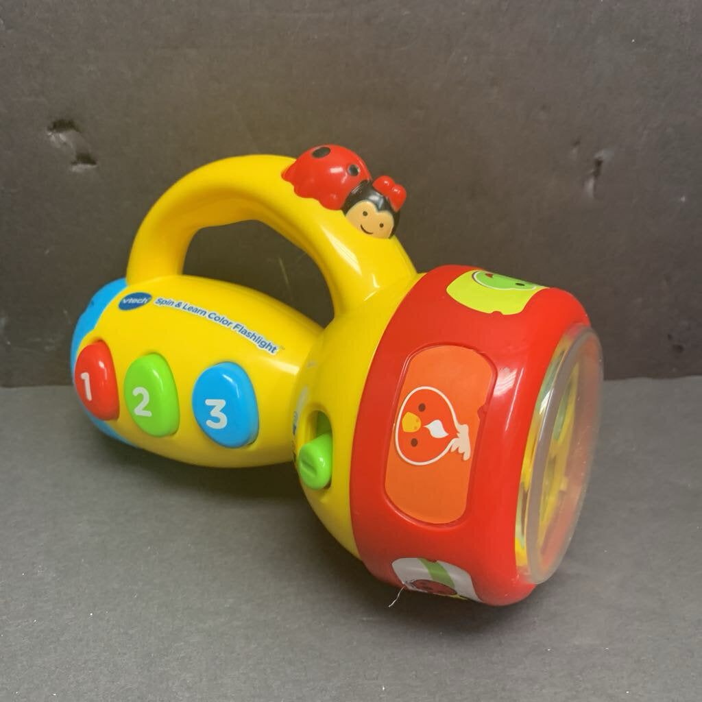 Spin & Learn Color Flashlight Battery Operated
