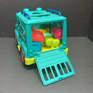 Happy Cruisers Rollin' Animal Rescue Shape Sorter Truck w/Shapes