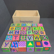 Load image into Gallery viewer, Wooden Alphabet &amp; Number Puzzle Blocks
