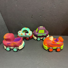 Load image into Gallery viewer, 4pk Pull Back Soft Cars
