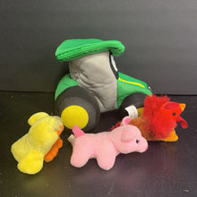 Load image into Gallery viewer, Plush Tractor w/Animals Battery Operated
