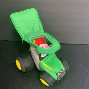Plush Tractor w/Animals Battery Operated