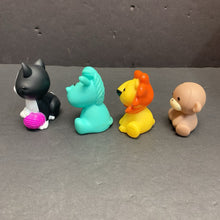Load image into Gallery viewer, 4pk Animal Bath Toys
