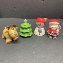 Load image into Gallery viewer, 4pk Christmas Bath Toys
