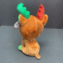 Load image into Gallery viewer, Tinseltoes Christmas Reindeer Beanie Boo
