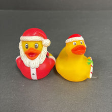 Load image into Gallery viewer, 2pk Christmas Duck Bath Toys
