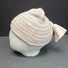 Load image into Gallery viewer, Girls Striped Bow Hat (NYGB)
