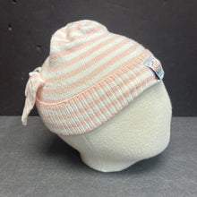 Load image into Gallery viewer, Girls Striped Bow Hat (NYGB)
