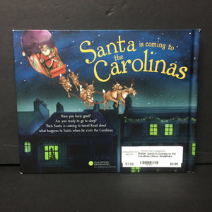 Santa Is Coming to the Carolinas (Steve Smallman) (Season: Winter, Holiday: Christmas) -hardcover