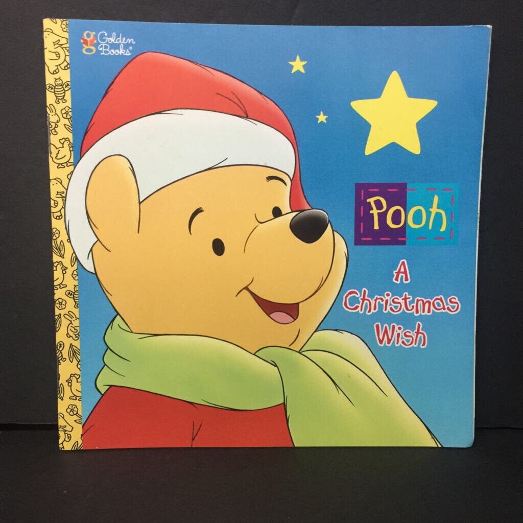 Pooh: A Christmas Wish) (Golden Book) (Season: Winter, Holiday: Christmas) (Winnie the Pooh/Disney Pooh & Friends)-character paperback