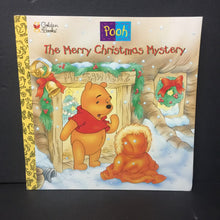 Load image into Gallery viewer, The Merry Christmas Mystery (Golden Book) (Season: Winter, Holiday: Christmas) (Winnie the Pooh/Disney Pooh &amp; Friends) -character paperback
