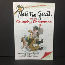Load image into Gallery viewer, Nate the Great and the Crunchy Christmas (Marjorie Weinman Sharmat &amp; Craig Sharmat) (Season: Winter, Holiday: Christmas) -series paperback
