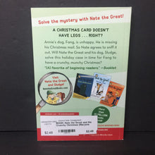 Load image into Gallery viewer, Nate the Great and the Crunchy Christmas (Marjorie Weinman Sharmat &amp; Craig Sharmat) (Season: Winter, Holiday: Christmas) -series paperback
