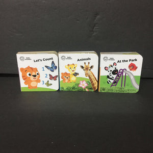 10pk Baby Einstein Mini Board Books Box Set -character board