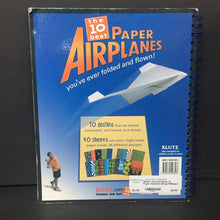 Load image into Gallery viewer, The Klutz Book of Paper Airplanes (Doug Stillinger) -activity paperback
