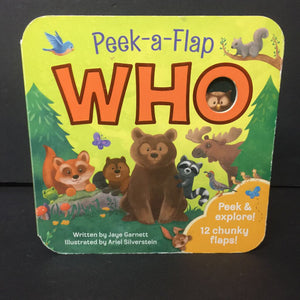 Who (Jaye Garnett) (Peek-a-Flap) -board