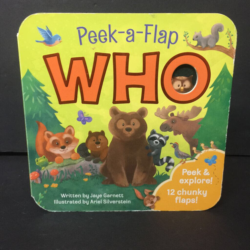 Who (Jaye Garnett) (Peek-a-Flap) -board