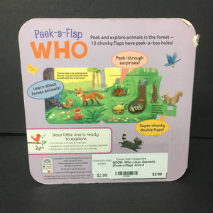 Who (Jaye Garnett) (Peek-a-Flap) -board