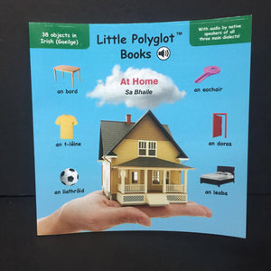 Little Polyglot Books: 38 Objects in Irish/Gaeilge) (Language) -educational paperback