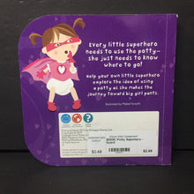 Load image into Gallery viewer, Potty Superhero -board
