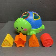 Load image into Gallery viewer, Turtle Shape Sorter w/Shapes
