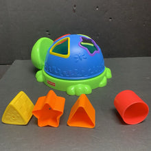 Load image into Gallery viewer, Turtle Shape Sorter w/Shapes
