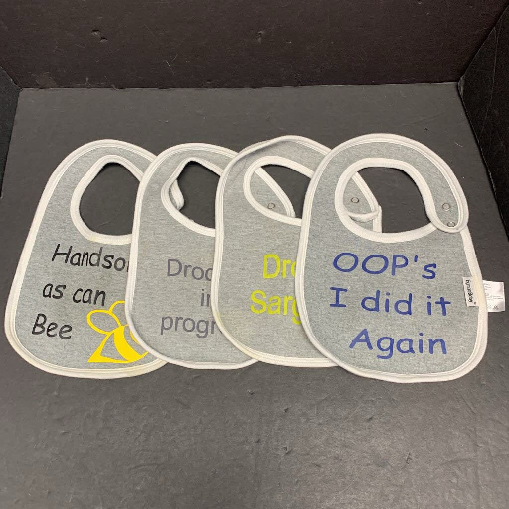 4pk Bibs