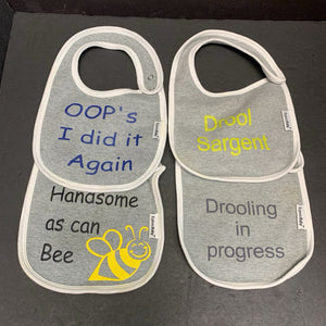 4pk Bibs