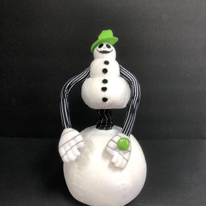 Musical Snowman Jack Plush Battery Operated (Halloween)