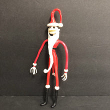 Load image into Gallery viewer, Bendable Santa Jack Skellington Figure 1993 Vintage Collectible (Christmas) (Halloween)
