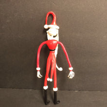 Load image into Gallery viewer, Bendable Santa Jack Skellington Figure 1993 Vintage Collectible (Christmas) (Halloween)
